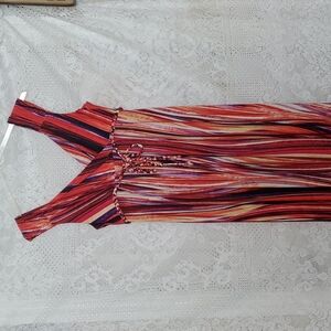 Boston Proper high-low maxi dress sz 18